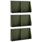 Mur De Soutènement 6 Pc Rouillé