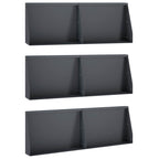 Mur De Soutènement 6 Pc Rouillé