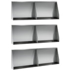 Mur De Soutènement 6 Pc Rouillé