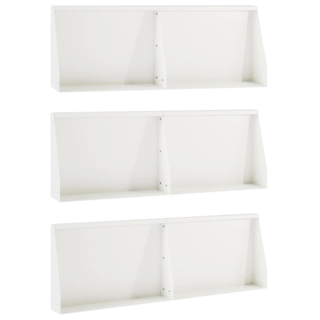 Mur De Soutènement 6 Pc Rouillé