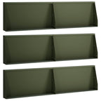 Mur De Soutènement 6 Pc Rouillé
