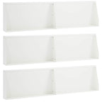 Mur De Soutènement 6 Pc Rouillé