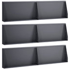 Mur De Soutènement 6 Pc Rouillé