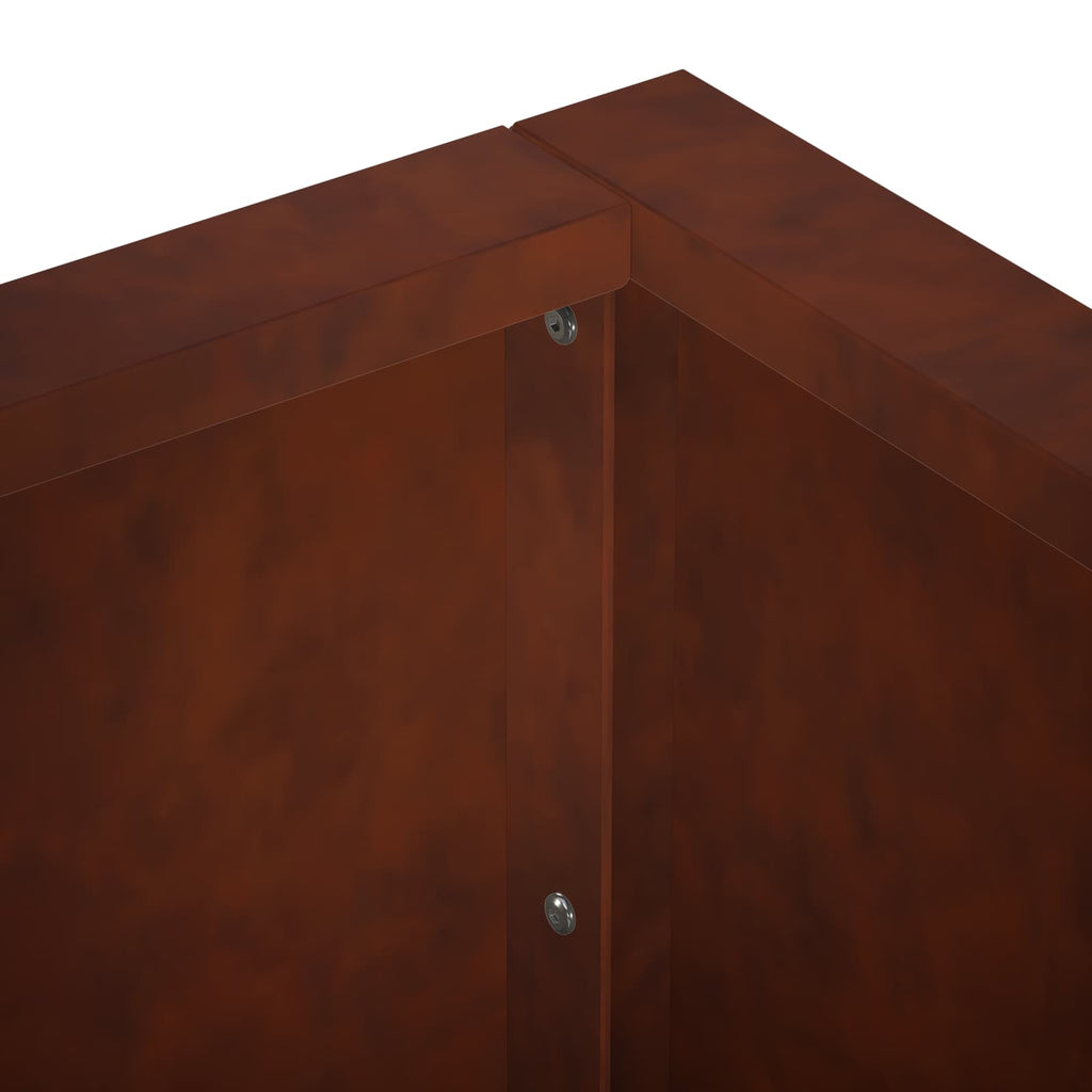 Mur De Soutènement 4 Pc Rouillé