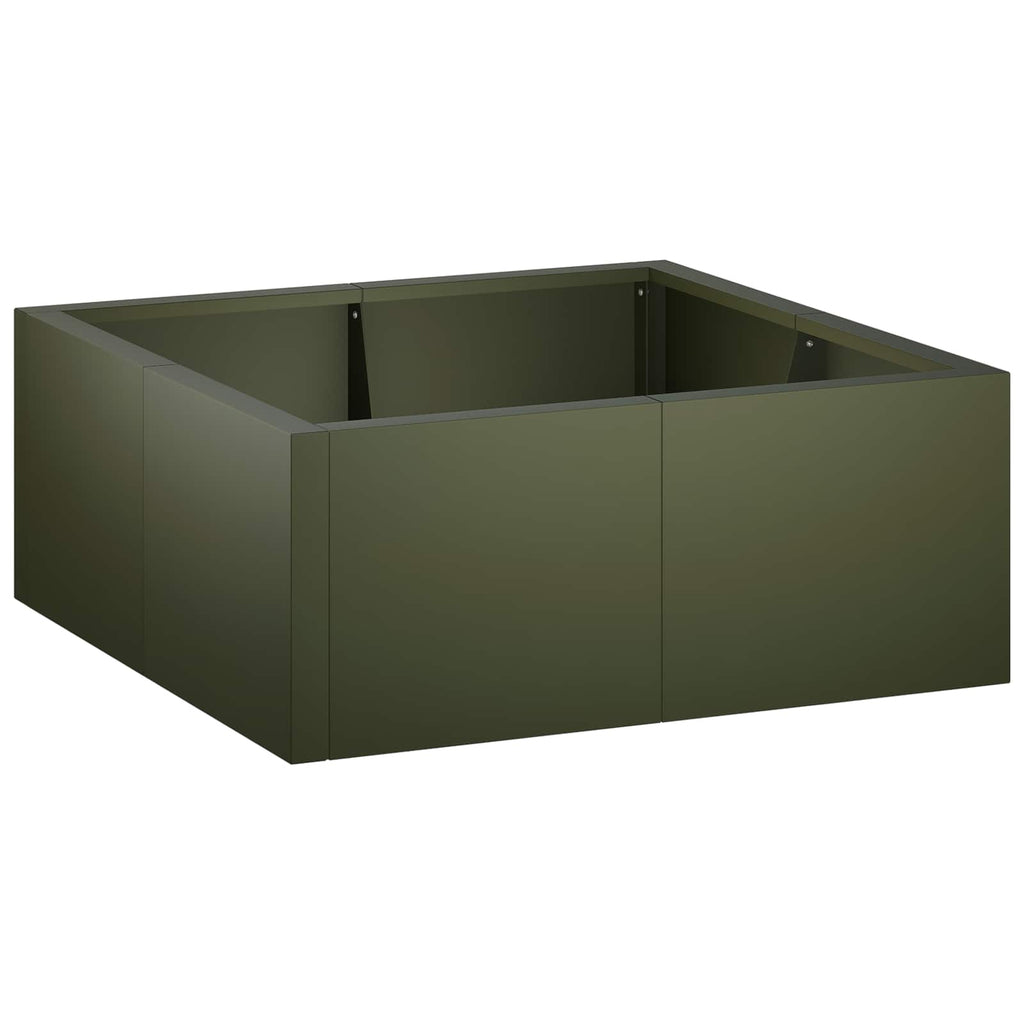 Mur De Soutènement 6 Pc Rouillé