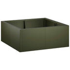 Mur De Soutènement 6 Pc Rouillé