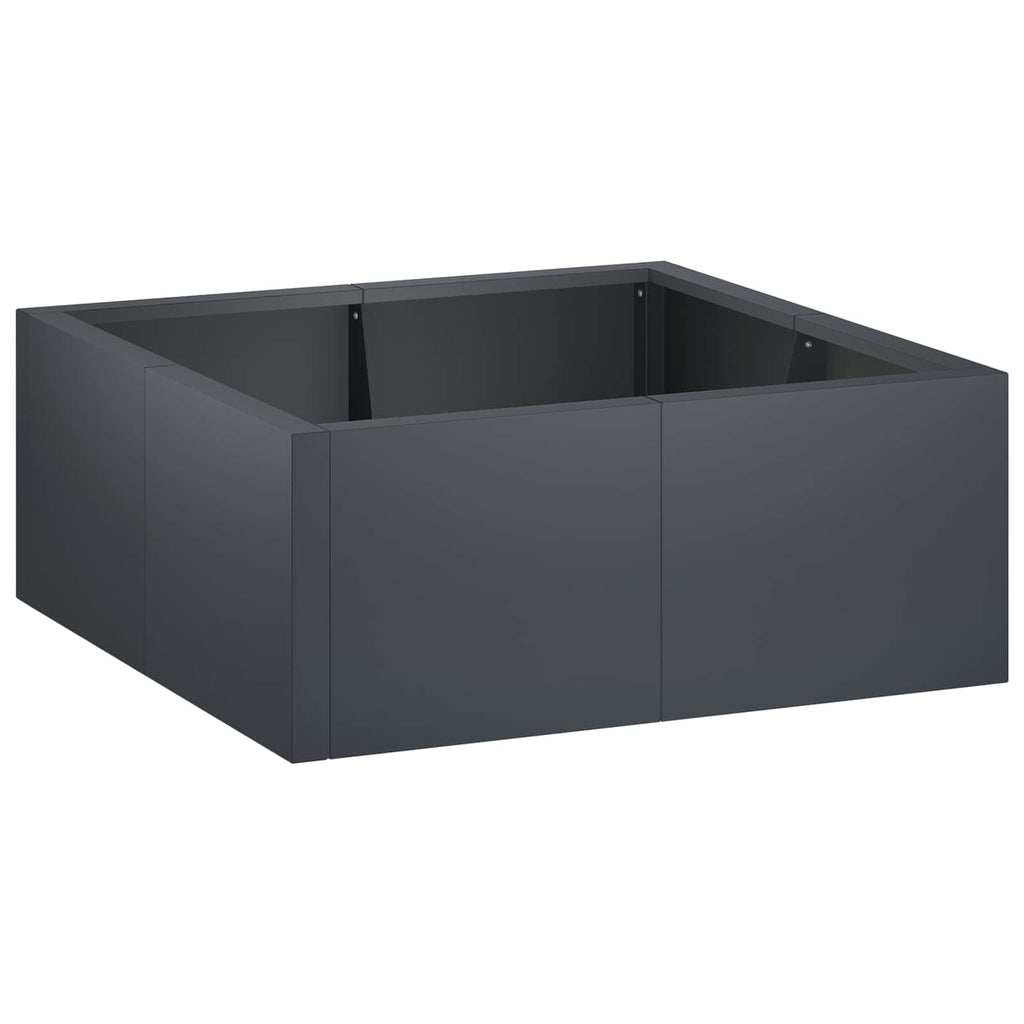 Mur De Soutènement 6 Pc Rouillé