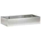 Mur De Soutènement 6 Pc Rouillé