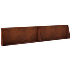 Mur De Soutènement 6 Pc Rouillé