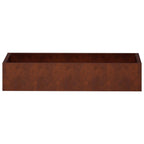 Mur De Soutènement 6 Pc Rouillé